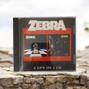 Vintage ZEBRA No Tellin' Lies & 3.V Music CD RARE Tested Preowned
